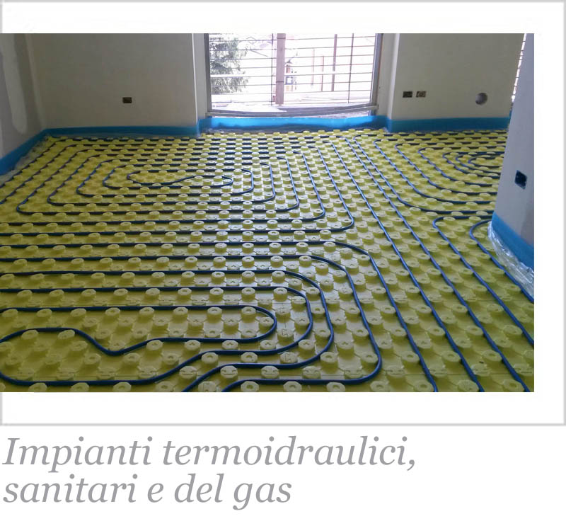 Impianti termoidraulici, sanitari e del gas